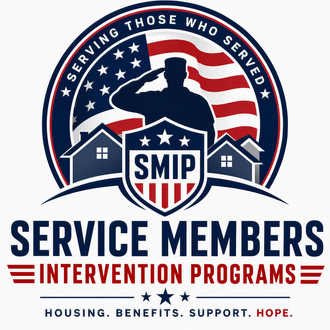 Service Members Intervention Programs emblem